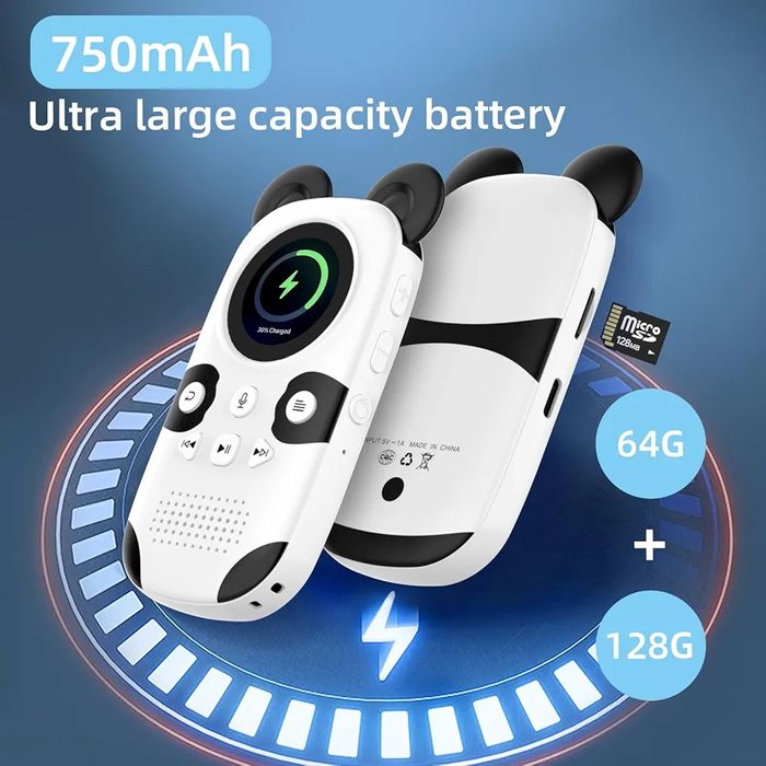 MP3 плеєр 6в1 Ruizu X31 Bluetooth 5.0 Hi-Fi 64Gb з динаміком Bluetooth