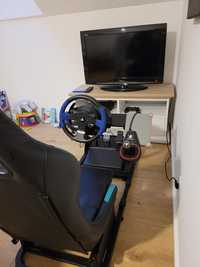 Kierownica thrumaster t150 pro ,shifter fotel nacon