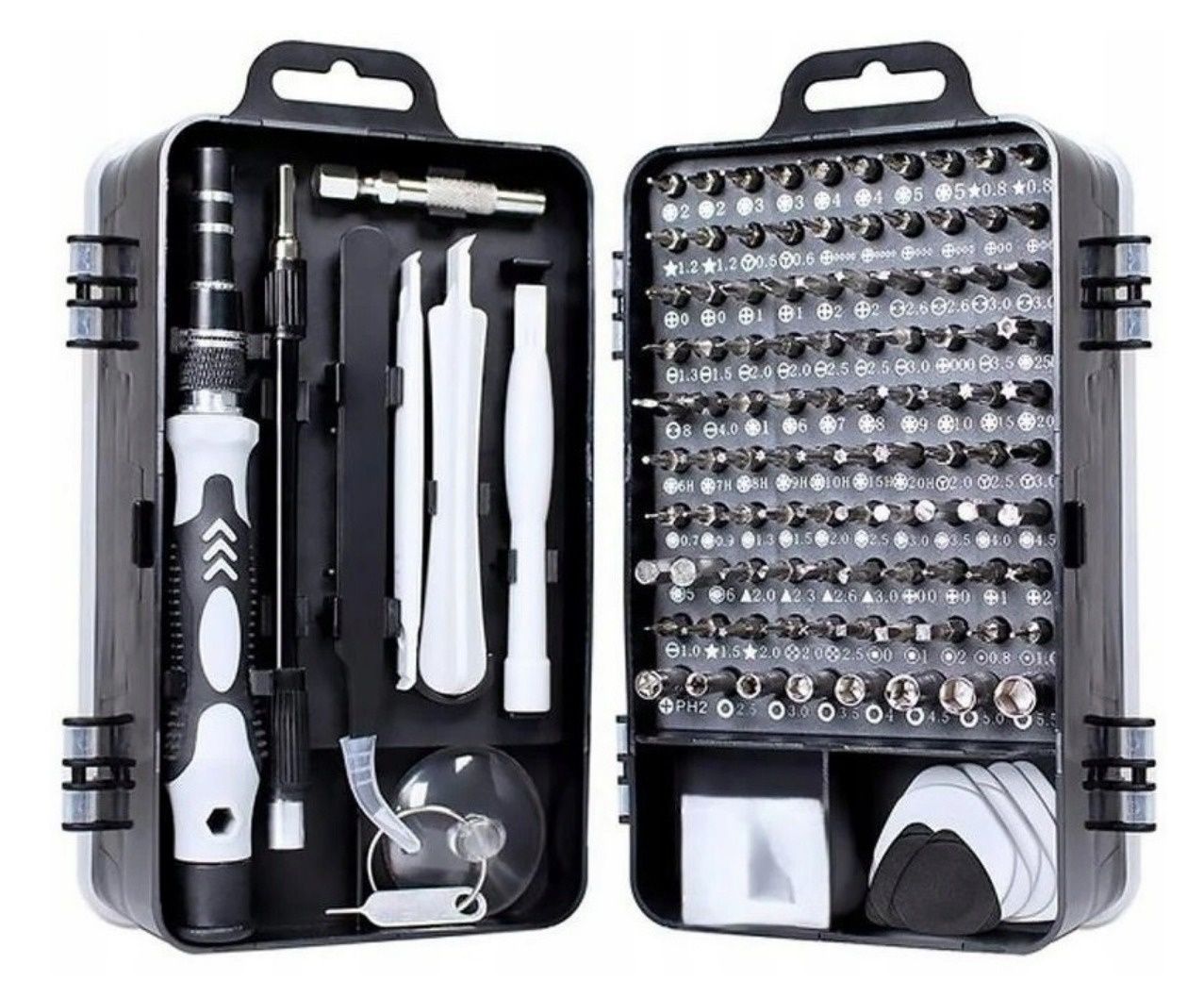 Zestaw śrubokrętów wkrętaków bitów 115w1 TORX precyzyjnych do naprawy