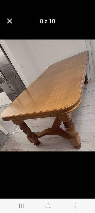 Stół dębowy rozkładany