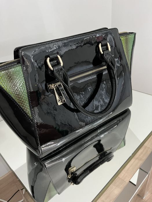 Torebka Kazar skóra lakierowana