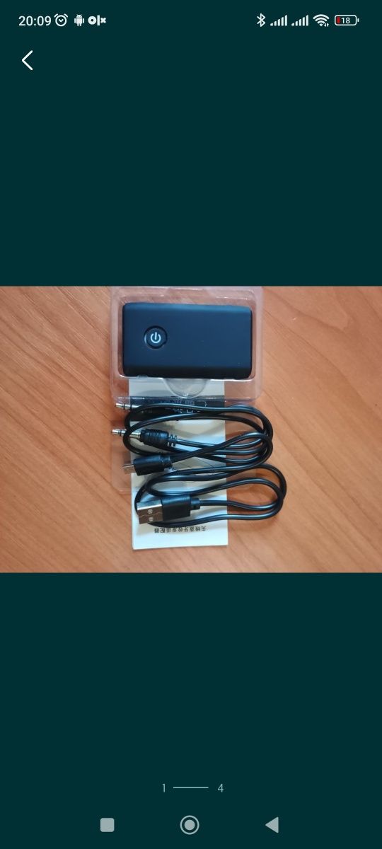 Bluetooth аудіо адаптер B10S Приймач Передавач Ресивер Трансмітер Wire
