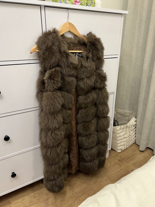 Желетка з натурального хутра