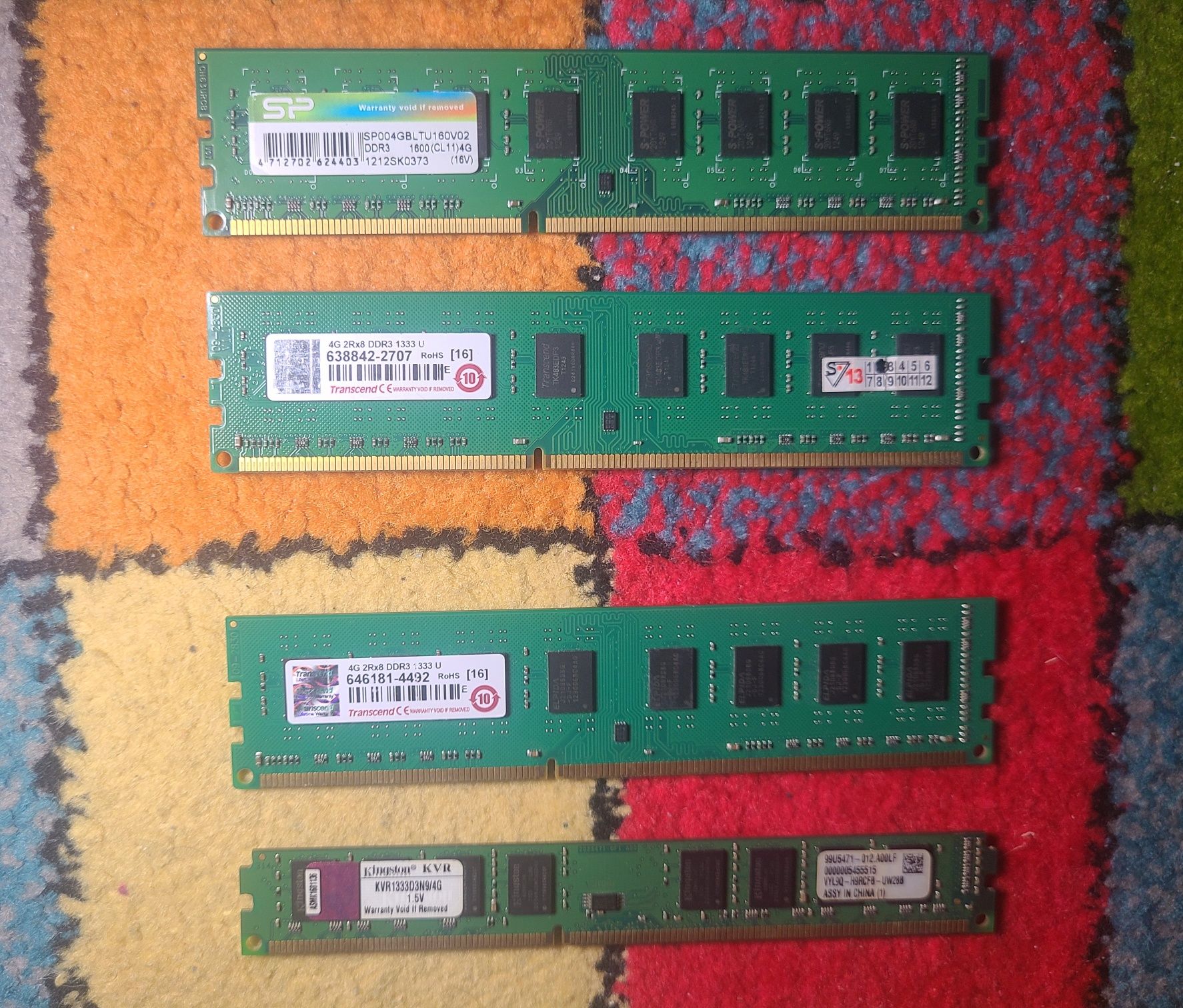 Оперативка Kingston DDR4 16GB