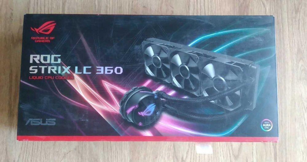 Chłodzenie wodne Asus ROG Strix LC 360 (SKLEP, GWARANCJA)