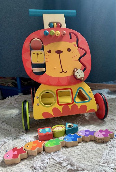 Самовивіз Дитячі ходунки натуральне дерево labebe іграшка толокар