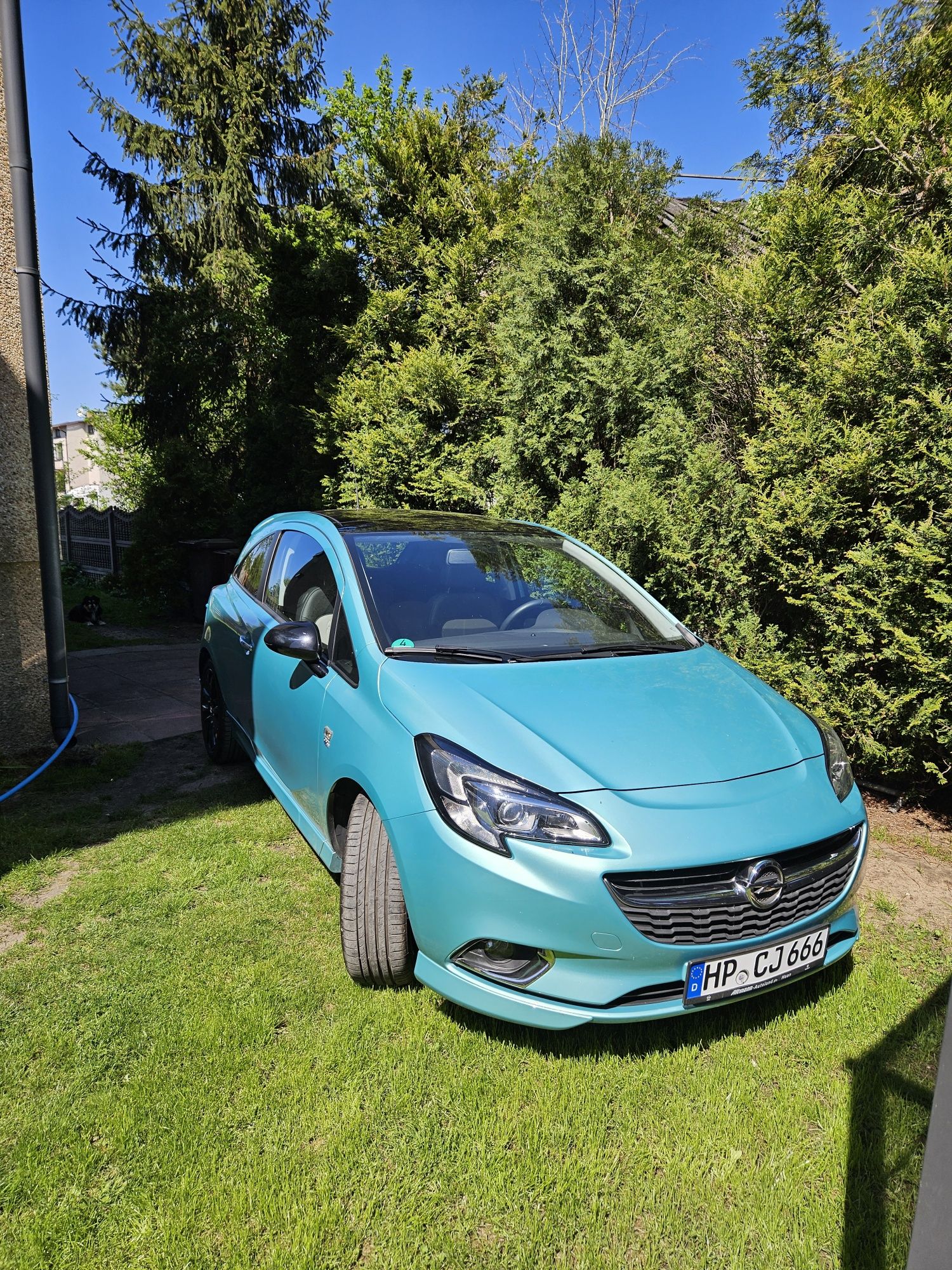 Opel Corsa E 1.4l turbo 101KM, Opc line,  panorama dach