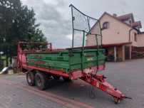 Tandem Rozrzutnik Obornika 6 ton WARFAMA