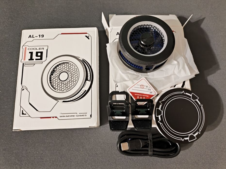 AL19 cooler do telefonu, chłodzenie zewnętrzne