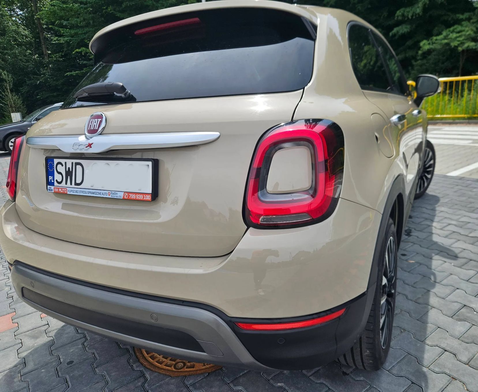 Fiat 500X 500x 1,6eTorq Mirror Cross polift MEGA kolor bezwypadkowy bezszkodowy