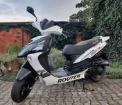 Zadbany duży skuter Romet Router Grande 50 4t 2017r 2142km 50km/h