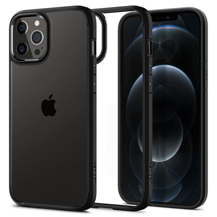 Etui Spigen Ultra Hybrid do iPhone 12/12 Pro, Matte Black