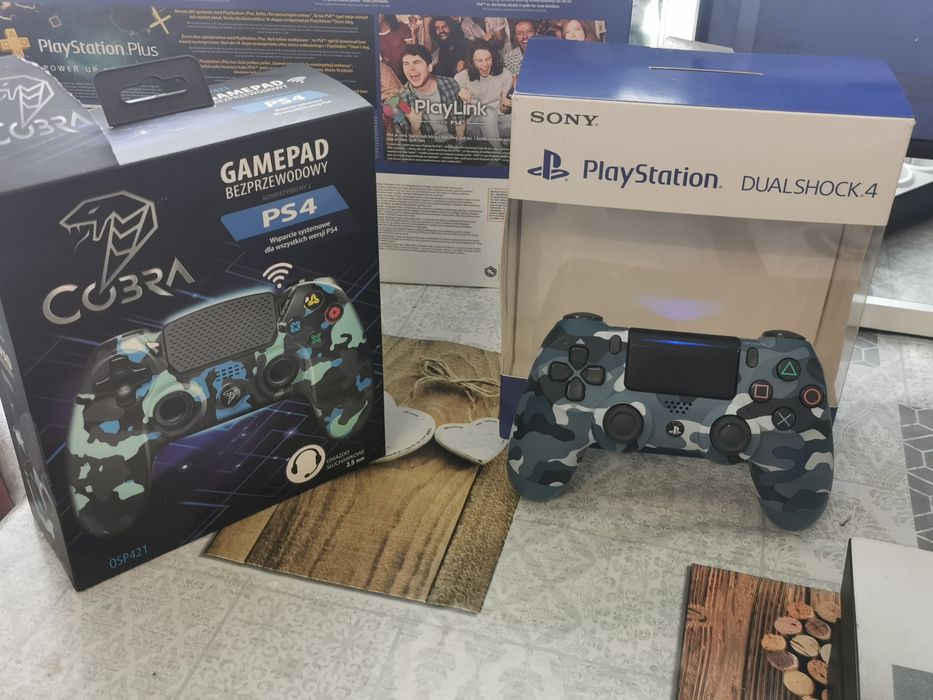 PlayStation 4 dysk Ssd 4 T dwa pady gry mega sprzęt
