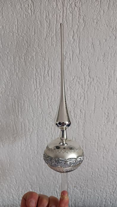 Szpic na choinkę w stylu vintage