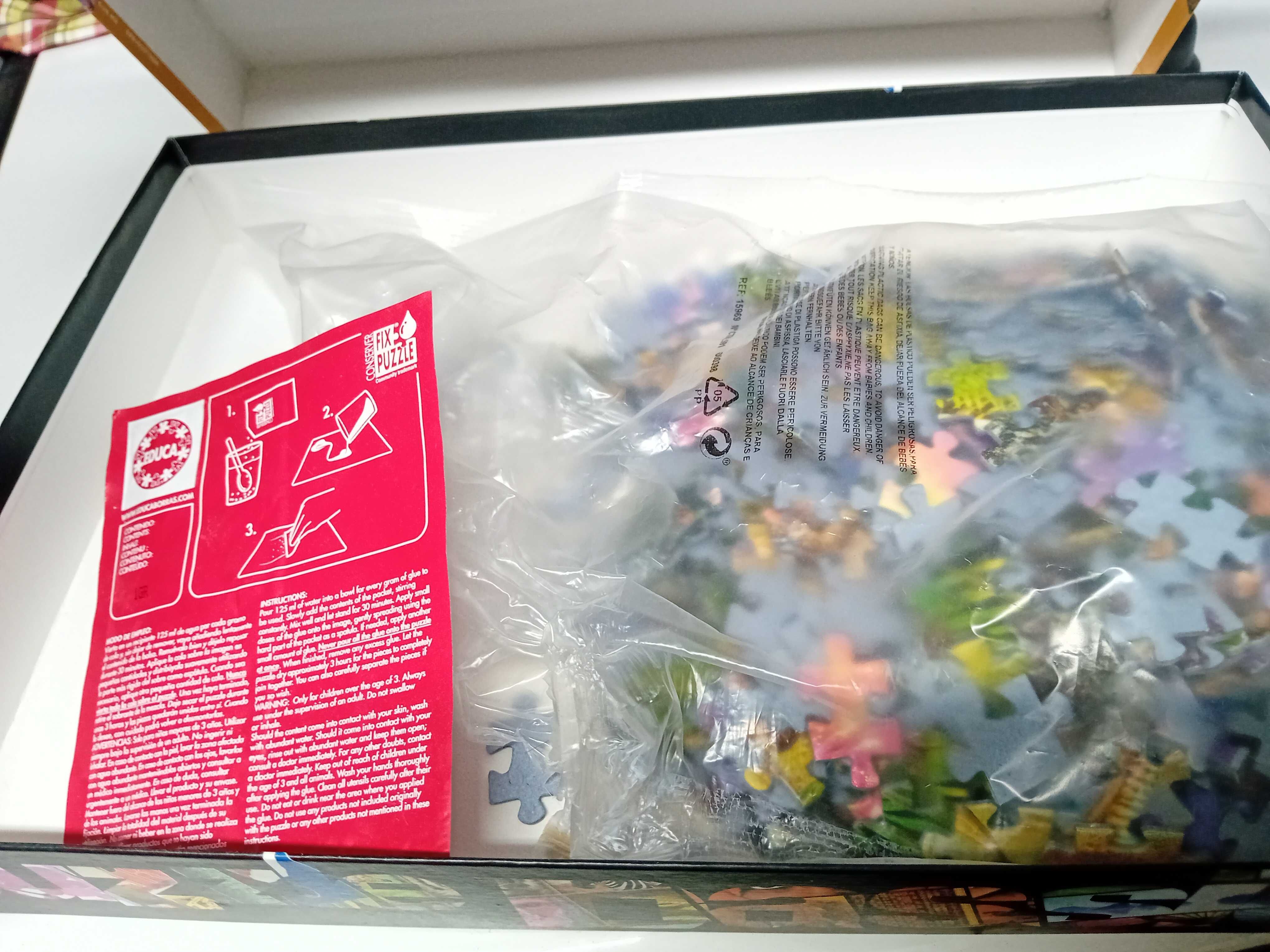 Puzzle Encontro de dinossauros de 500 peças – Educa