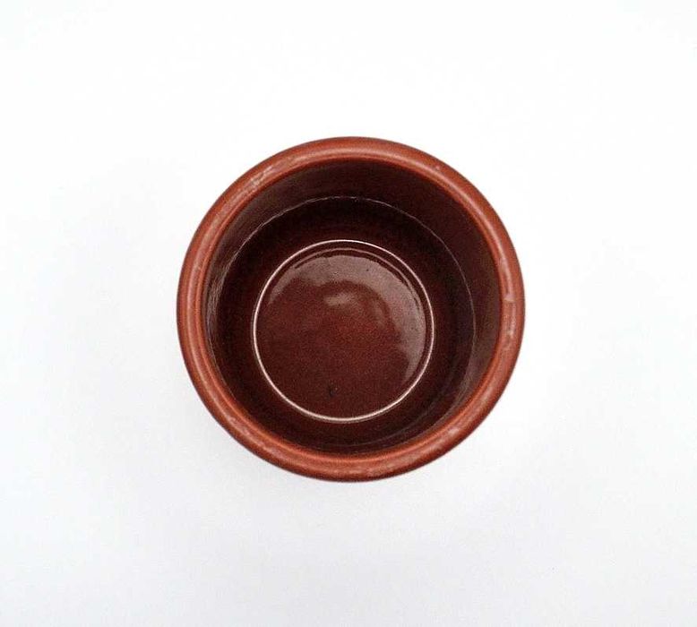 3 kubeczki gliniane Cermer szkliwione do pieczenia mrożenia