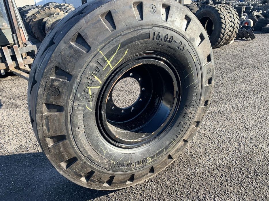OPONA 16.00-25 Continental STRADDLE MASTER E4 kompletne koło NOWA