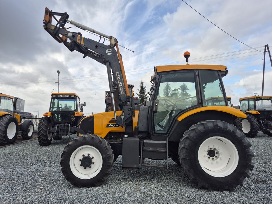 Renault ergos 85 z ładowaczem silnik john deere jak zetor mtz ursus mf