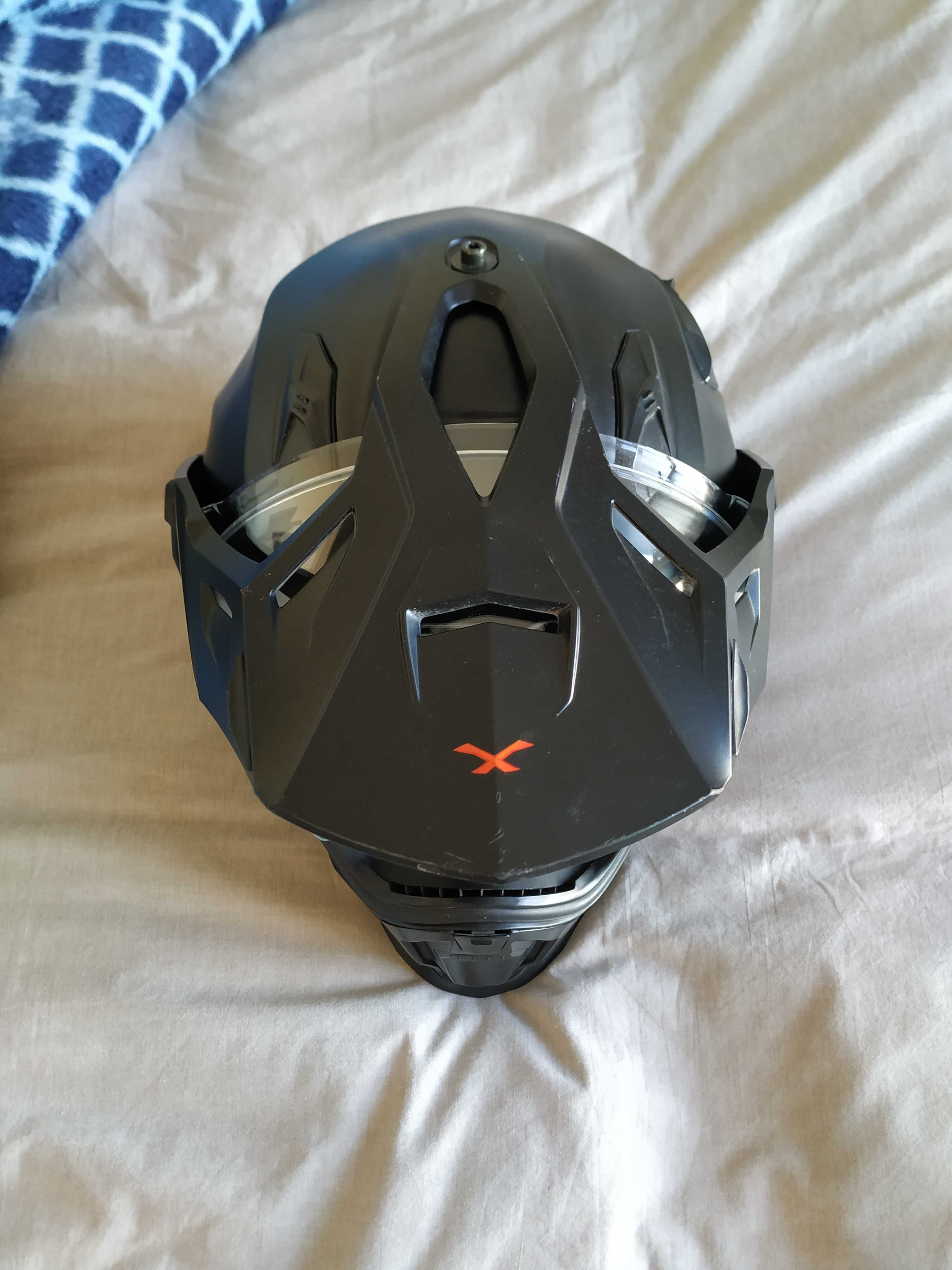 Capacete Nexx X.WED 2 Plain Black Matt XL, Usado