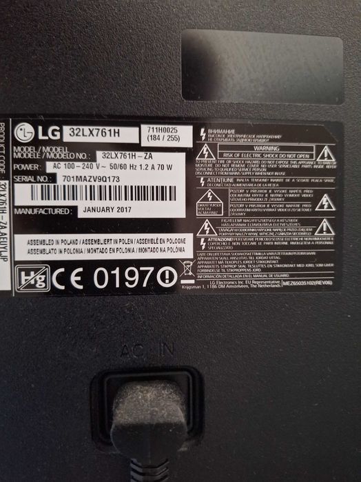 TV LG 32'' - vendo ou troco