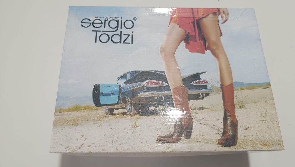 Sandália de cunha 39 Sérgio Todzi