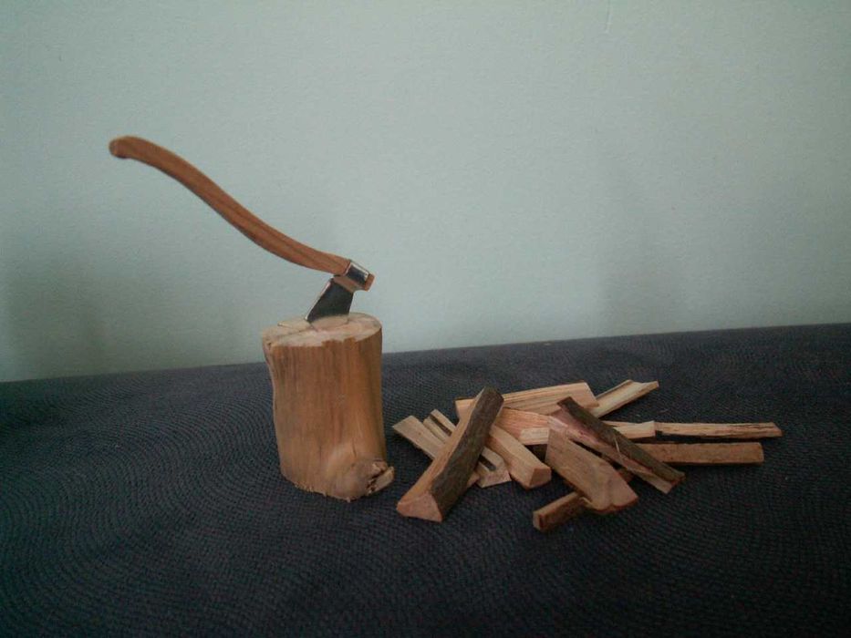 Akcesoria do szopki Sanki z drewnem - Szopka - Stajenka - Stajenki