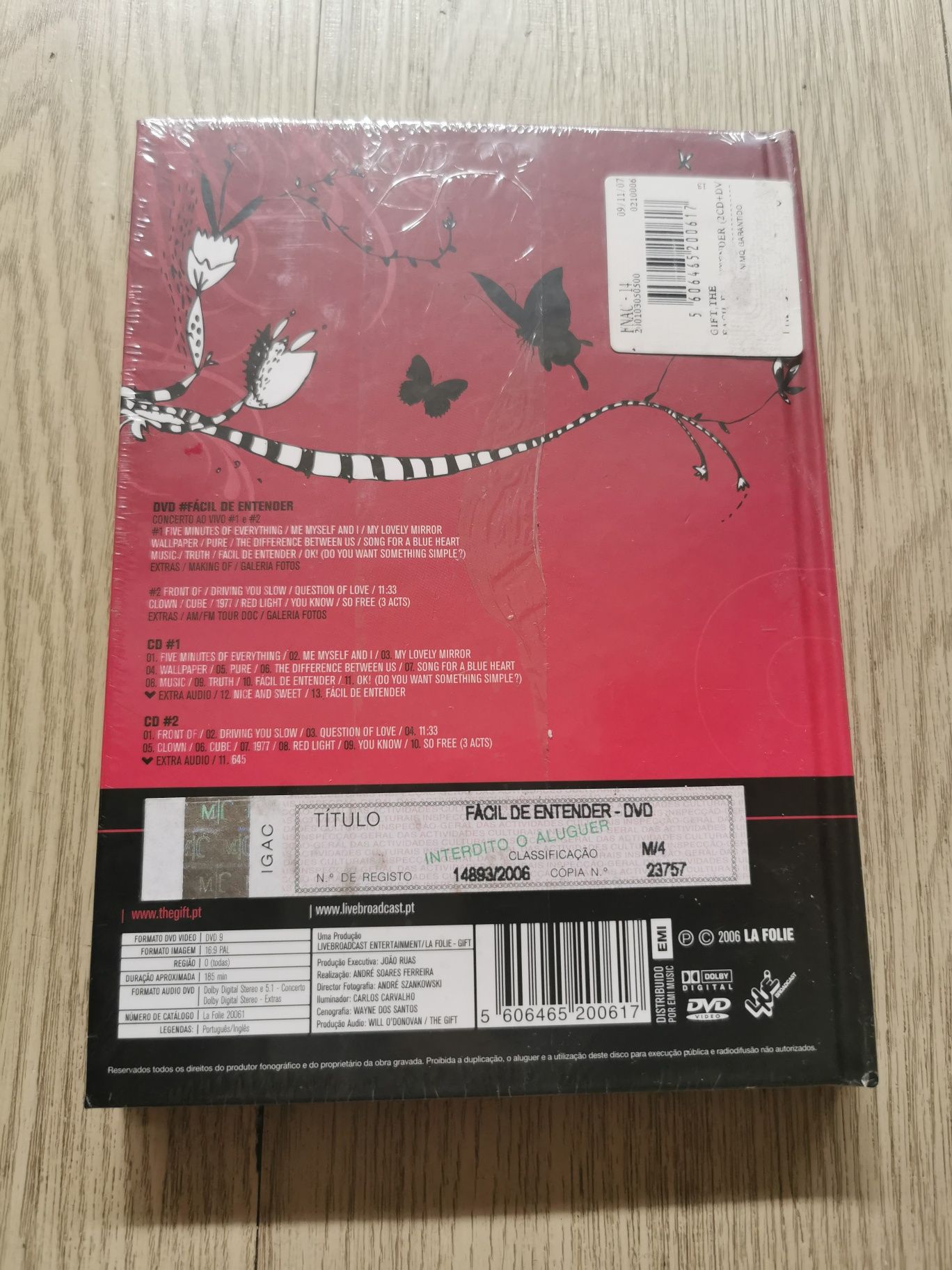 The Gift - Duplo álbum + DVD