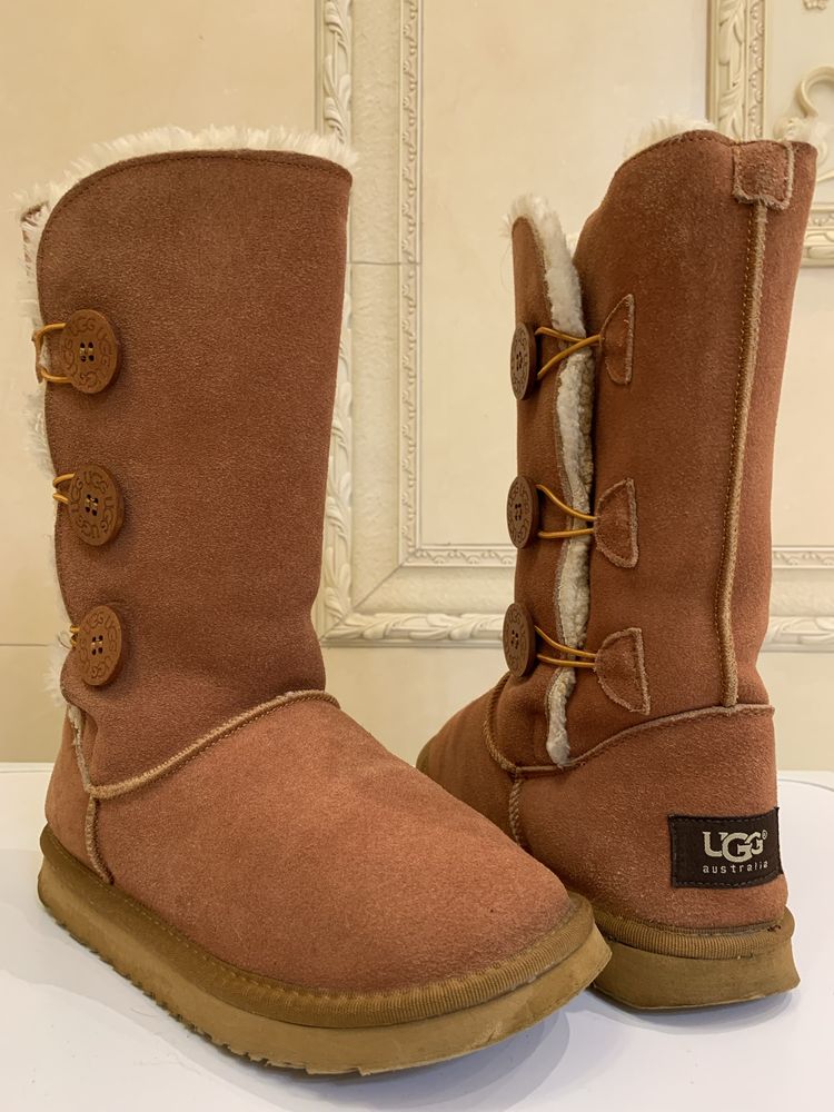 Уггі UGG Australia Classic Натуральні замш+овчина Р.37 (устілка 23,5).