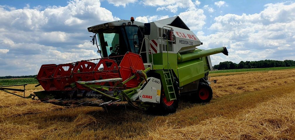 Claas Medion 330 r2006 4x4 Sieczkarnia skladany heder Dominator Umowa