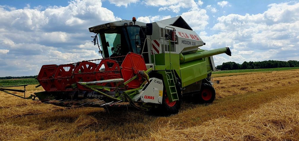 Claas Medion 330 r2006 4x4 Sieczkarnia skladany heder bardzo dobry sta