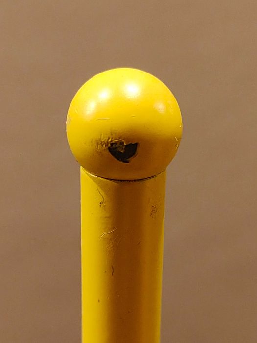 Lampa Meble VOX Collo żółta podłogowa stojąca