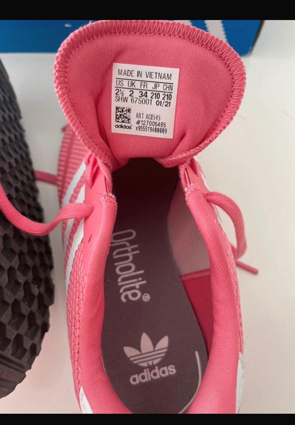 Różowe adidasy rozmiar 34