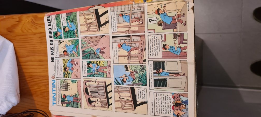 Livro Tintin n 16 de 1980