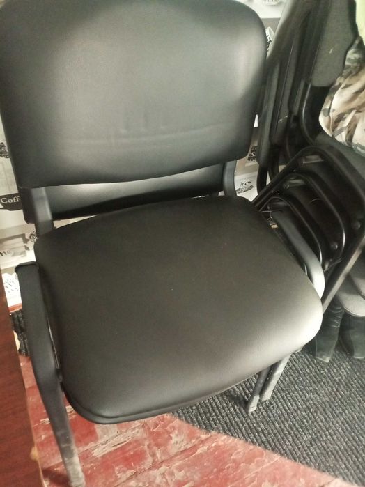 Стілець офісний, стул кожа