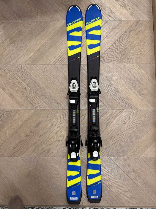 Narty Salomon 120 X race, dla młodego narciarza/ki, bardzo dobry stan