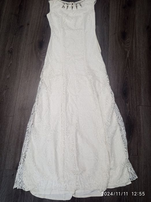 Сукня мереживна святкова 40-42 айворі