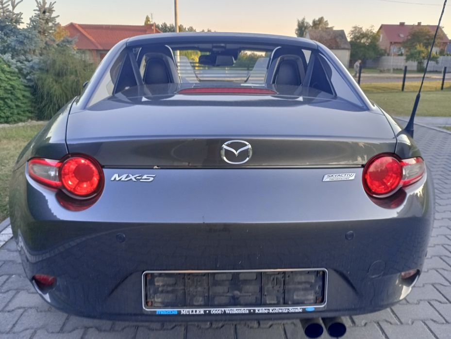 Mazda MX5 2.0 160km RF 2017r Z Niemiec, Opłacona, 1- Właściciel