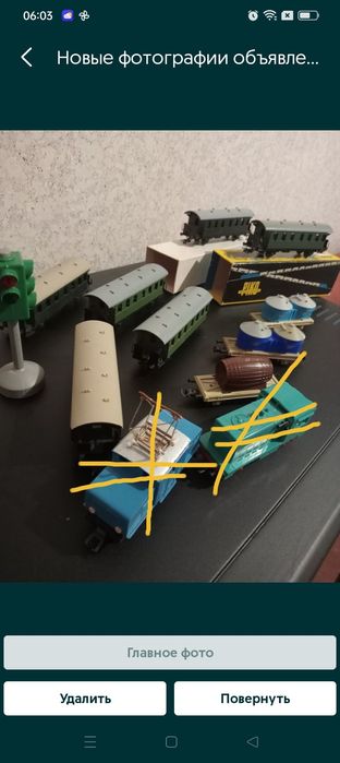 Вагоны Piko, светофор, платформы