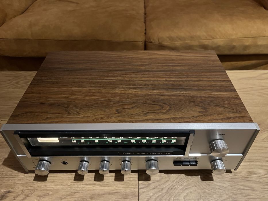 Sansui 331, amplituner vintage,