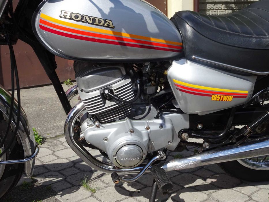 Honda CM 185 T 1978r Zadbana z Niemiec !! Udok. 24 tyś km rebel