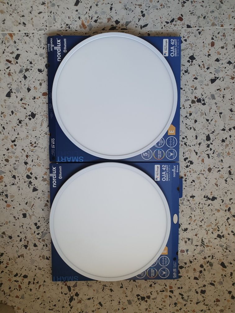 Nordlux Oja 42 Smart Light biały plafony LED bluetooth