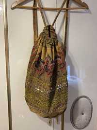 Продам сумку тканевой рюкзак в этно стиле