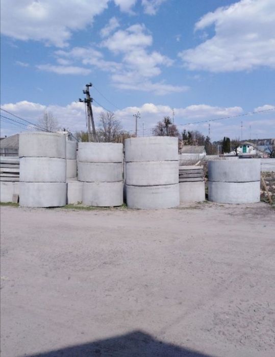 Кольца Бетонные ЖБИ,Глеваха,Домики для колодцев, Железобетонные Кольца