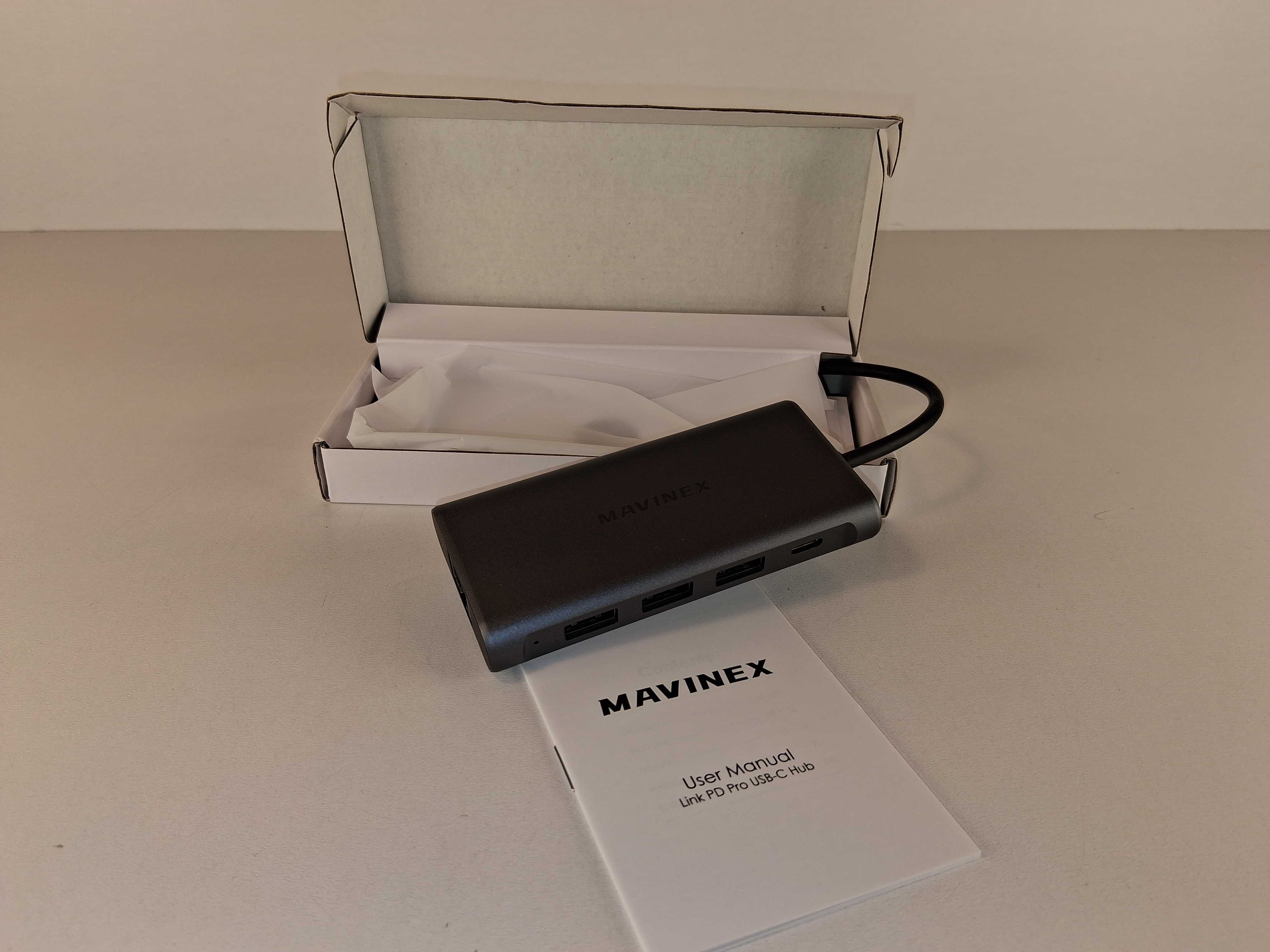 E069 MAVINEX Link PD Pro USB-C Hub Adapter Do Laptopa PC