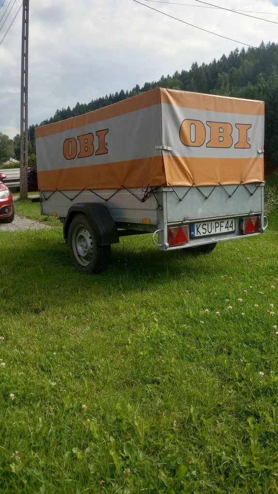 Przyczepka z plandeka 750kg stema