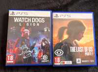 Vendo 2 jogos the last of us part 1 e Watch Dogs Legion