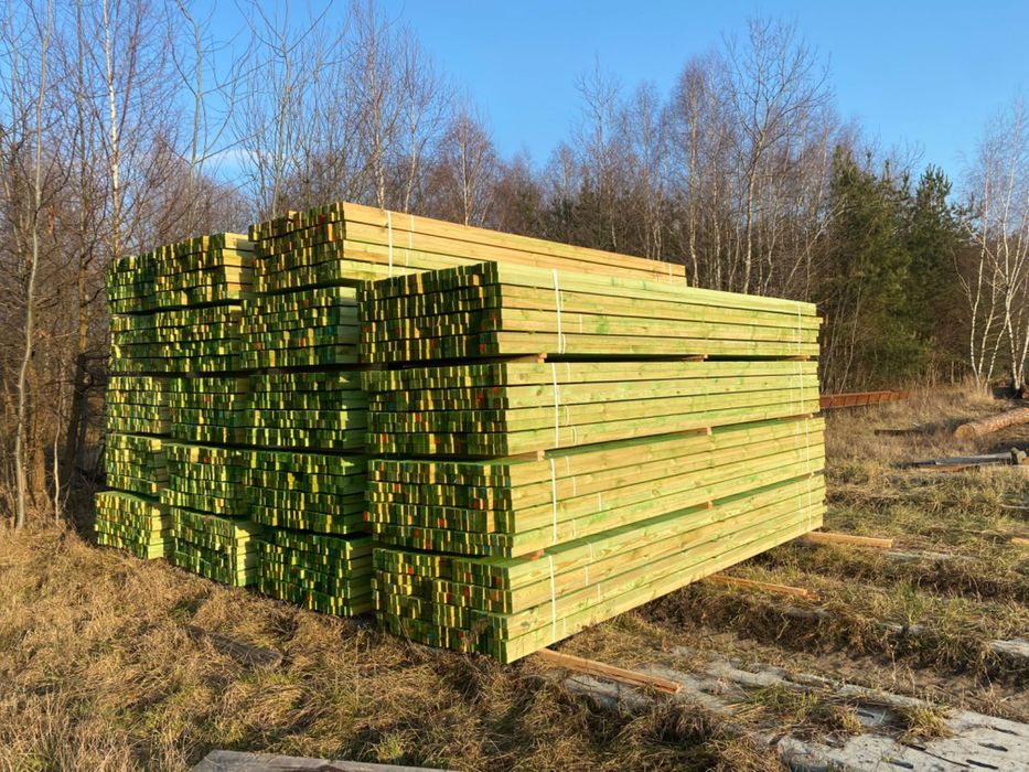 Łaty dachowe 4x5; 4x6; 2,5x5