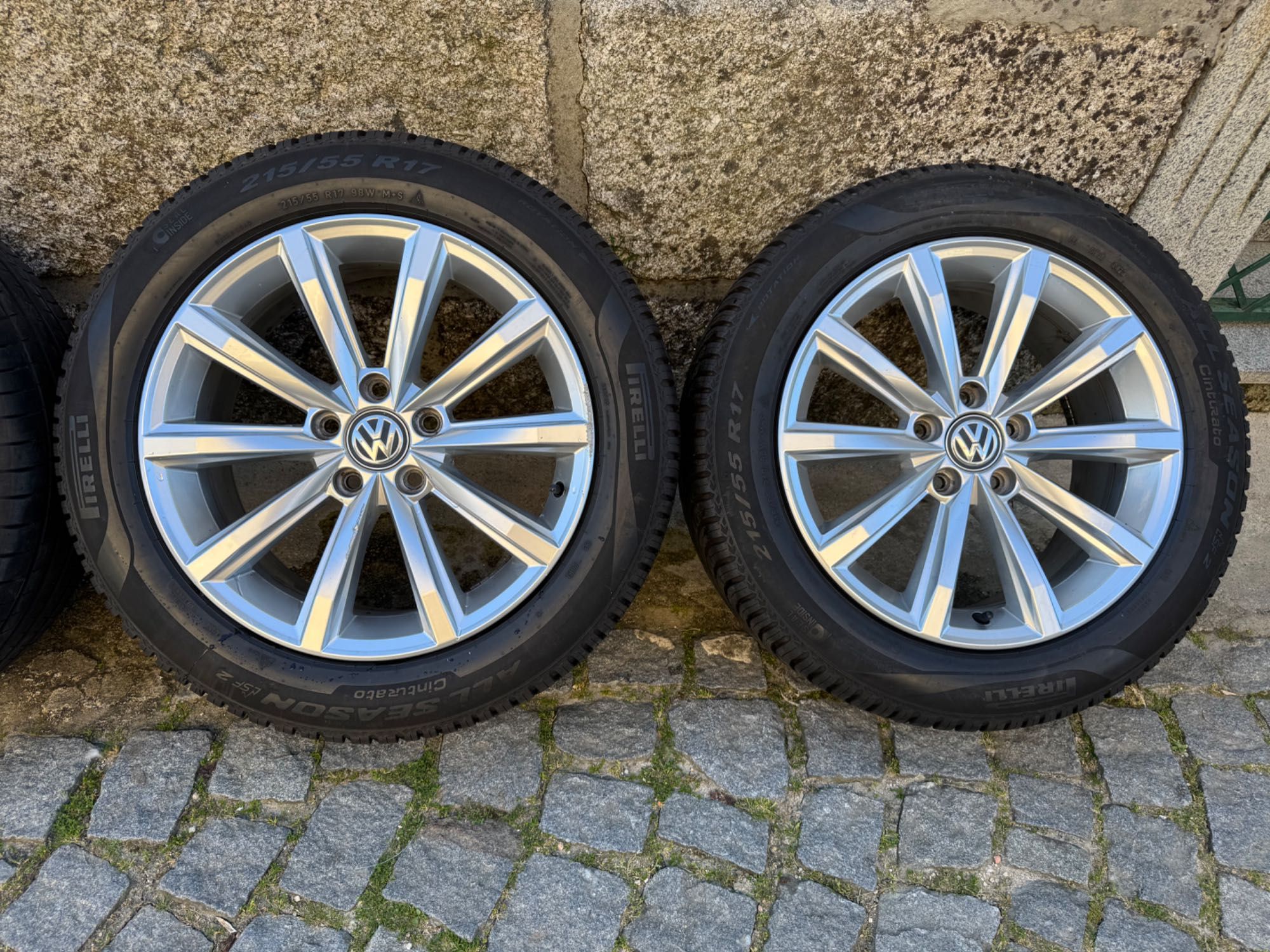 Jantes 17 5x112 Originais VW Passat B8/Golf/T-Roc/Touran