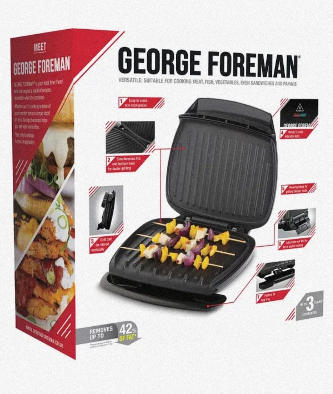 Електрогриль  "Family Grill" George Foreman Німеччина 
Модель: 234