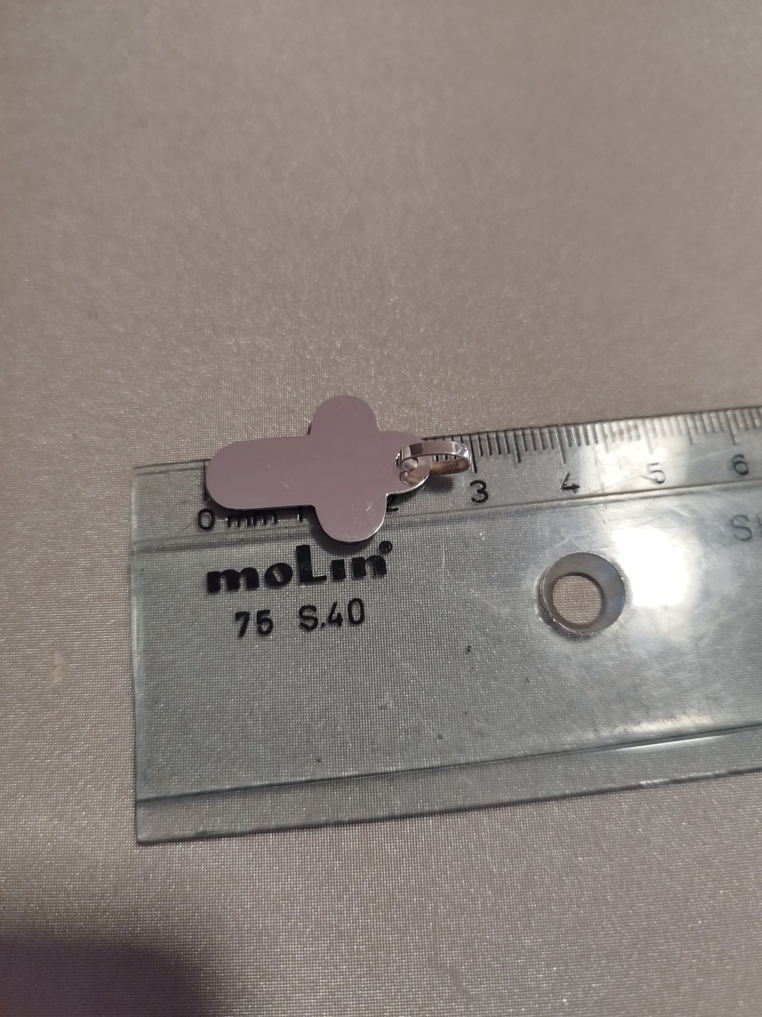 Medalha cruz em prata 925